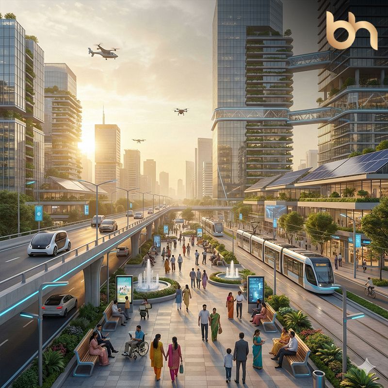 Benefits of Living in a Smart City Bhavisha Homes