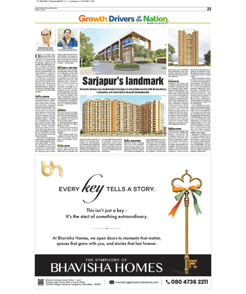 Growth Drivers of the Nation - Bhavisha Homes